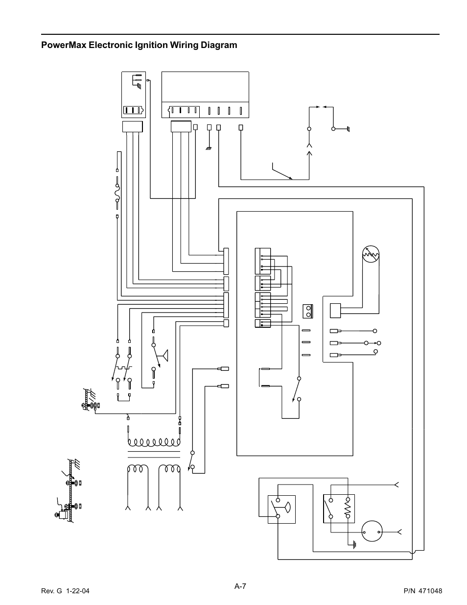 Powermax electronic ignition wiring diagram, Powermax wiring diagram | Pentair Pool and SPA Heater PowerMax User Manual | Page 33 / 40