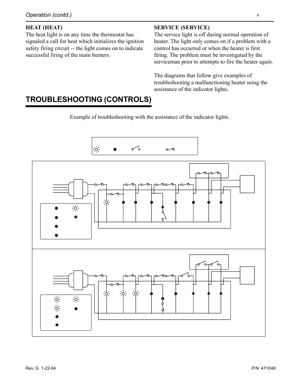 Troubleshooting (controls), Thermostat circuit board | Pentair Pool and SPA Heater PowerMax User Manual | Page 9 / 40