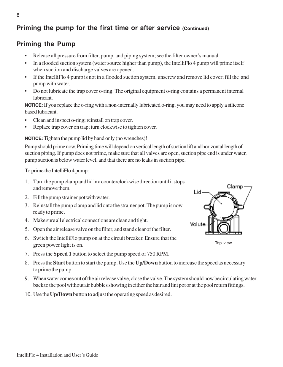 Pentair INTELLIFLO 100 User Manual | Page 14 / 36