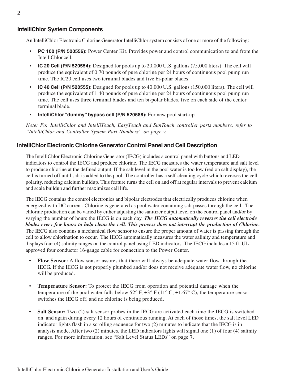 Pentair IC20 User Manual | Page 10 / 48