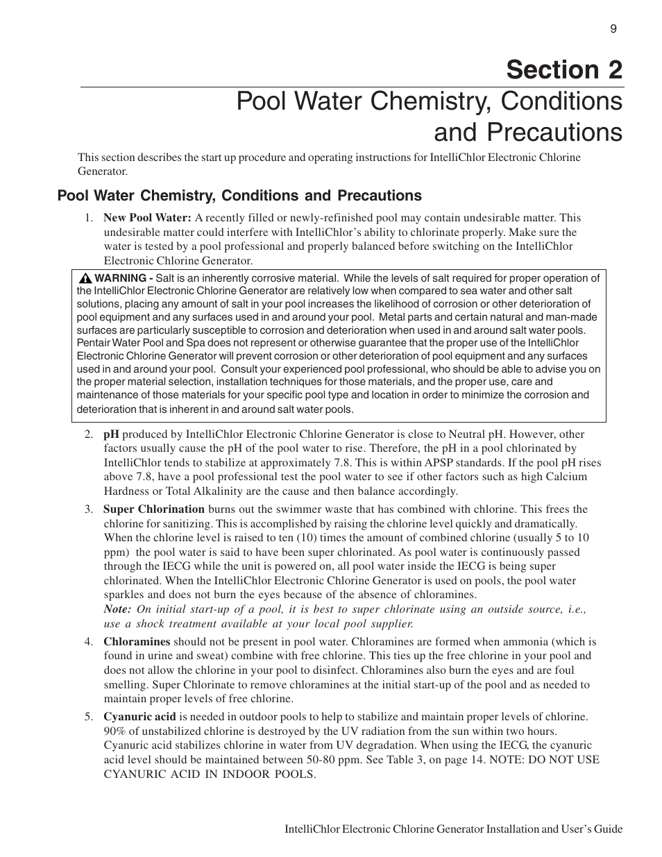 Pentair IC20 User Manual | Page 17 / 48