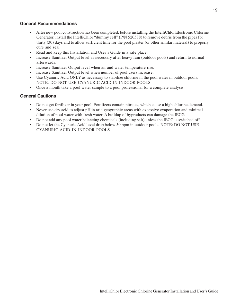 Pentair IC20 User Manual | Page 27 / 48