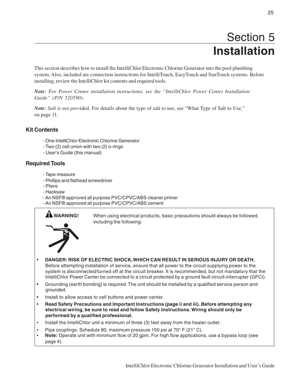 Pentair IC20 User Manual | Page 33 / 48