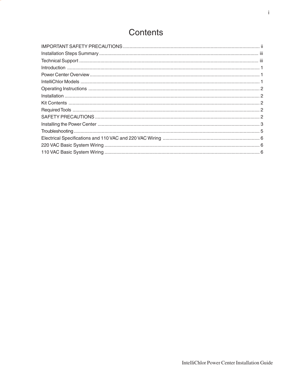 Pentair C40 User Manual | Page 3 / 13