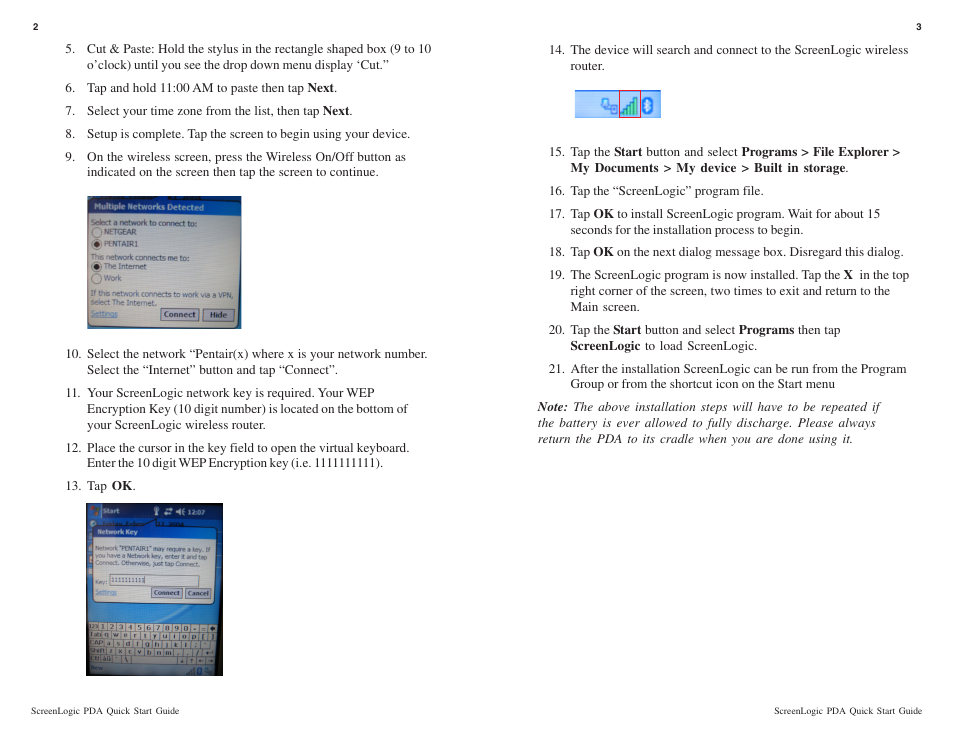 Pentair PDA User Manual | Page 4 / 4