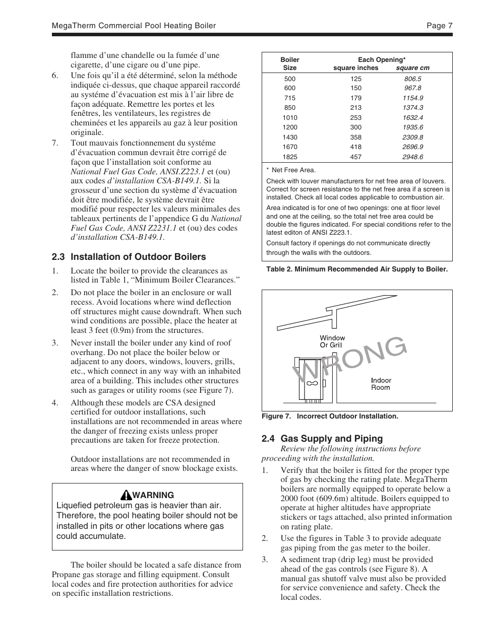 Pentair MT Sizes 500 User Manual | Page 7 / 32