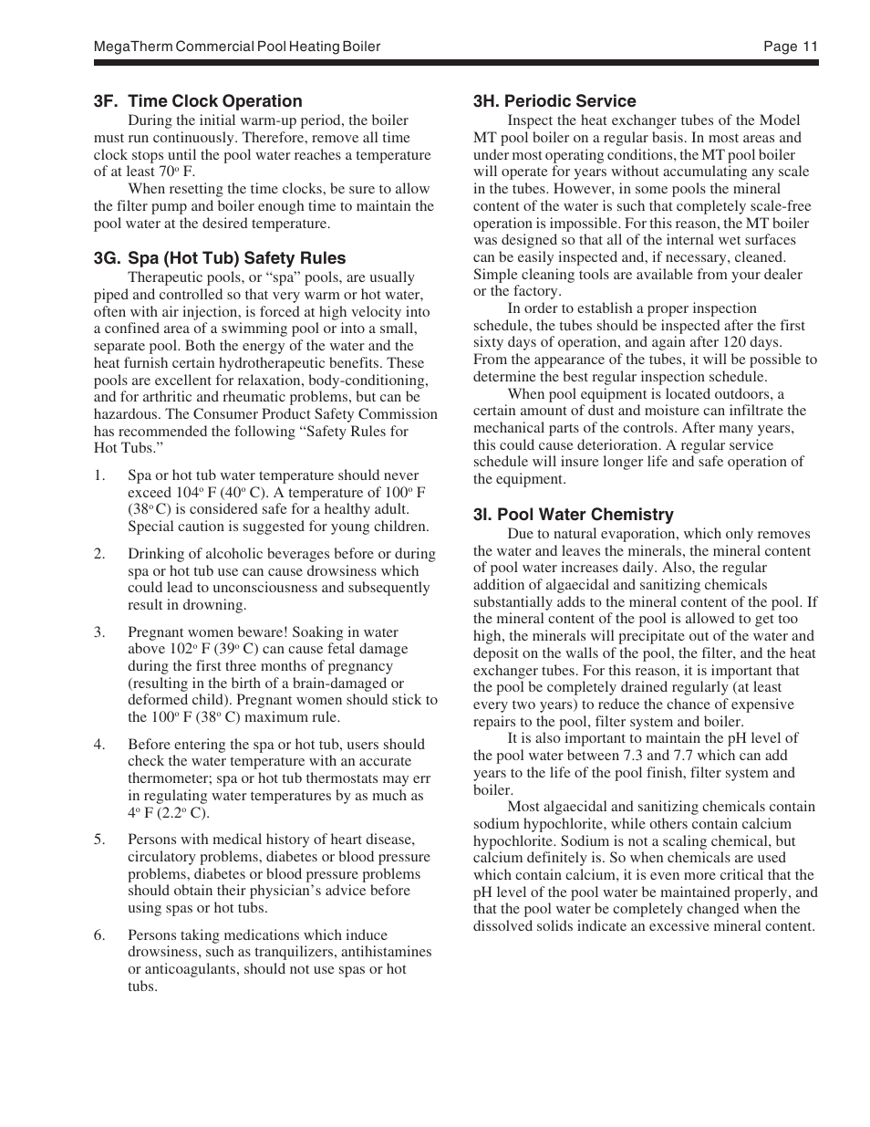 Pentair MT User Manual | Page 11 / 20