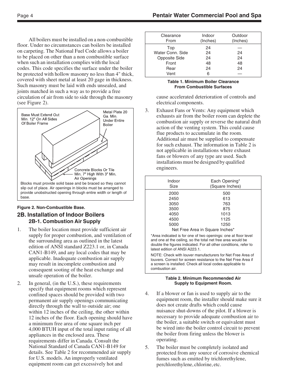 Pentair MT User Manual | Page 4 / 20