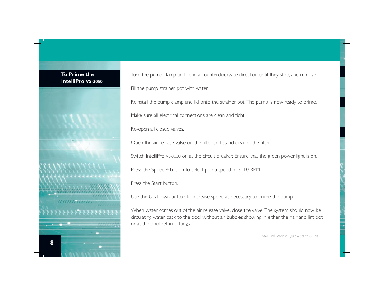 Pentair IntelliPro VS-3050 User Manual | Page 10 / 16
