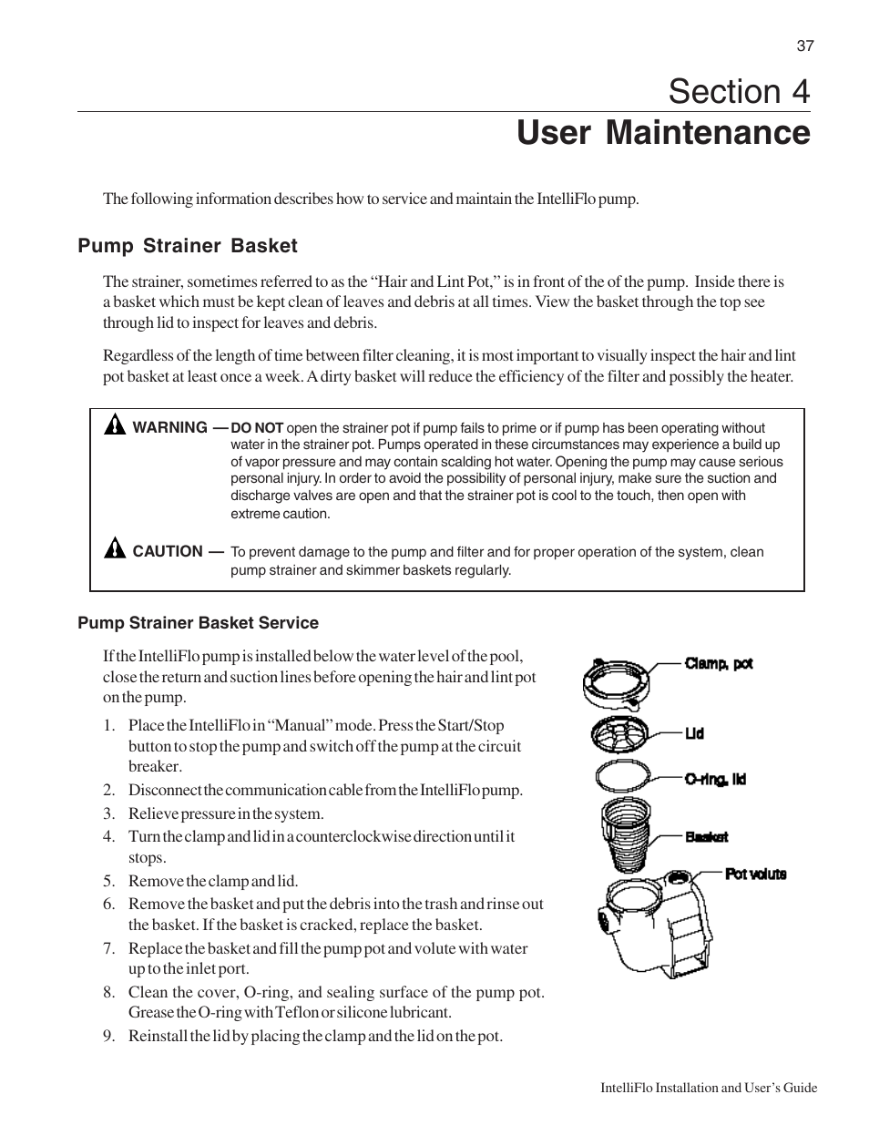 Pentair Variable Speed Pump IntelliFlo User Manual | Page 43 / 64