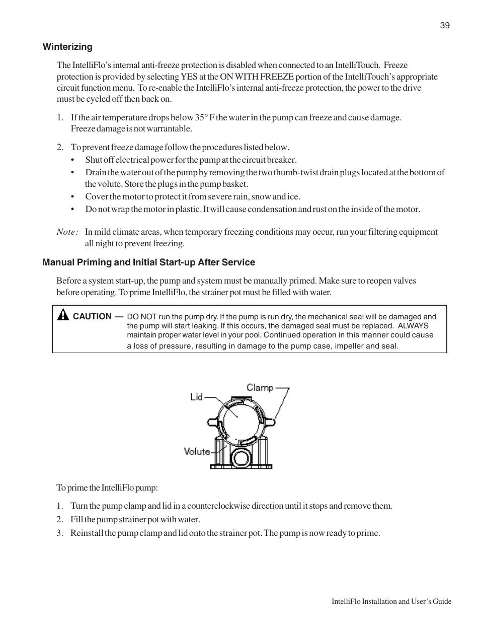 Pentair Variable Speed Pump IntelliFlo User Manual | Page 45 / 64