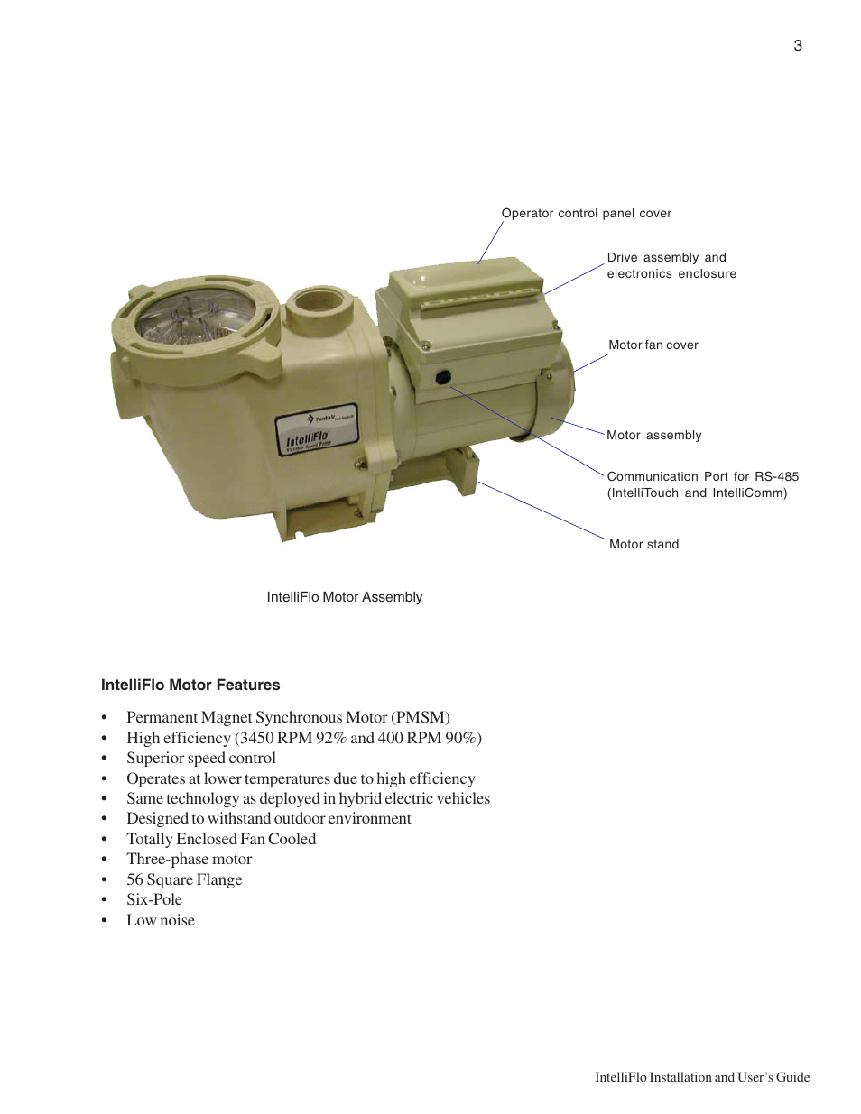Pentair Variable Speed Pump IntelliFlo User Manual | Page 9 / 64