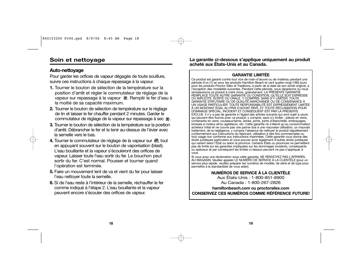 Proctor-Silex 17150 User Manual | Page 11 / 18