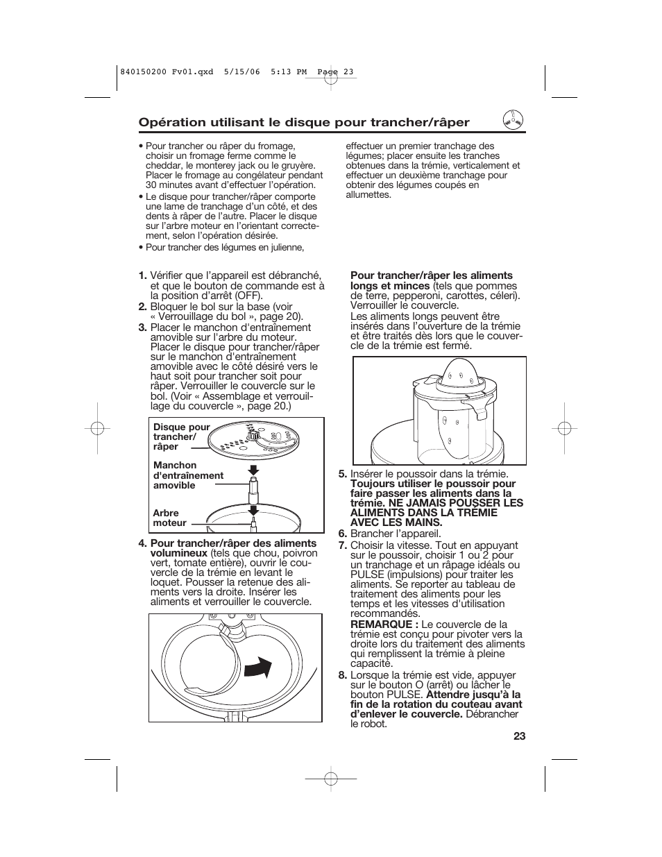 Proctor-Silex 840150200 User Manual | Page 23 / 52