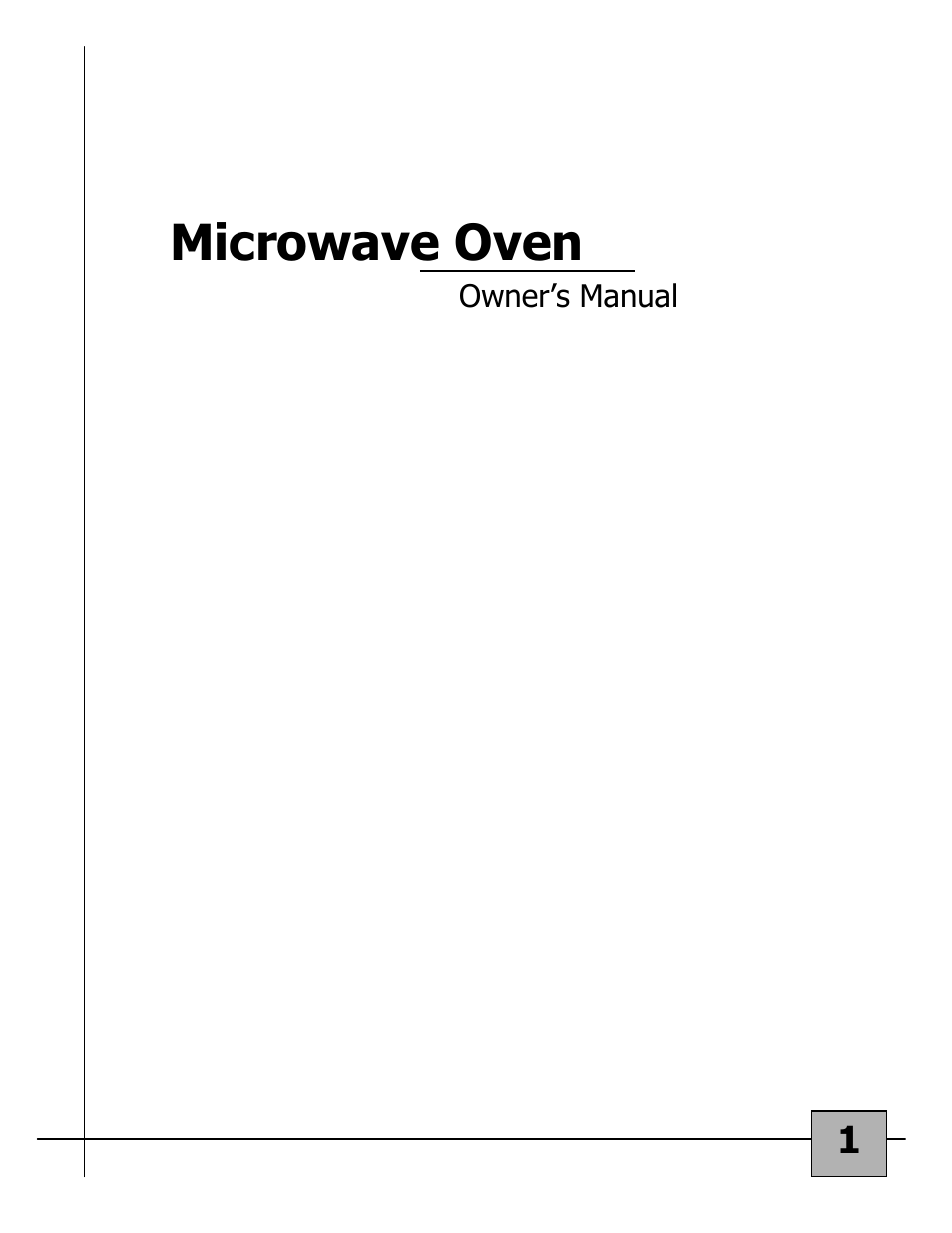 Proctor-Silex Microwave Oven 87025 User Manual | 17 pages