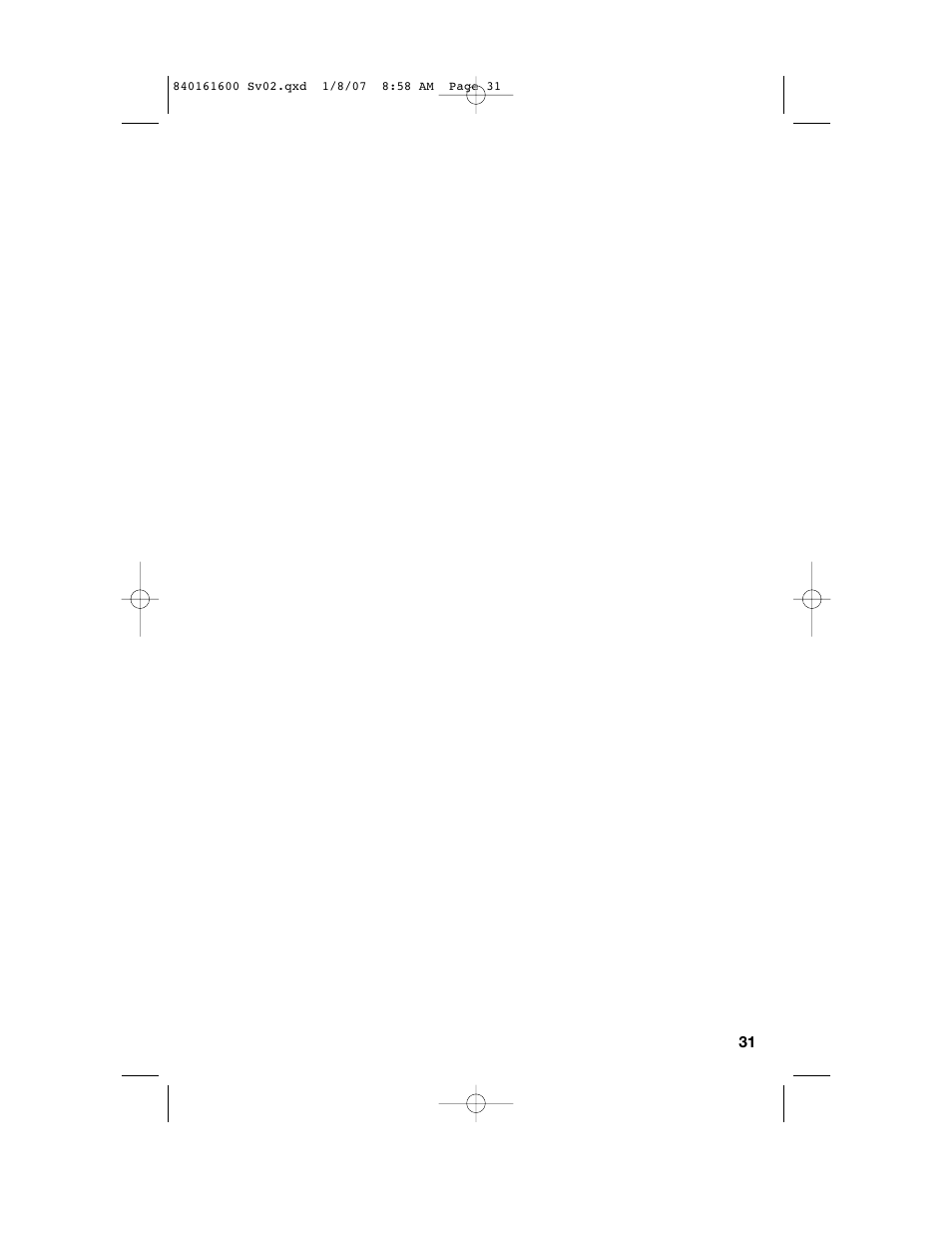 Proctor-Silex 840161600 User Manual | Page 31 / 32