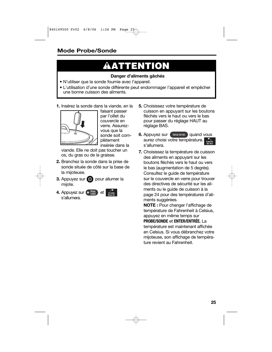 Wattention | Proctor-Silex 840149500 User Manual | Page 25 / 64