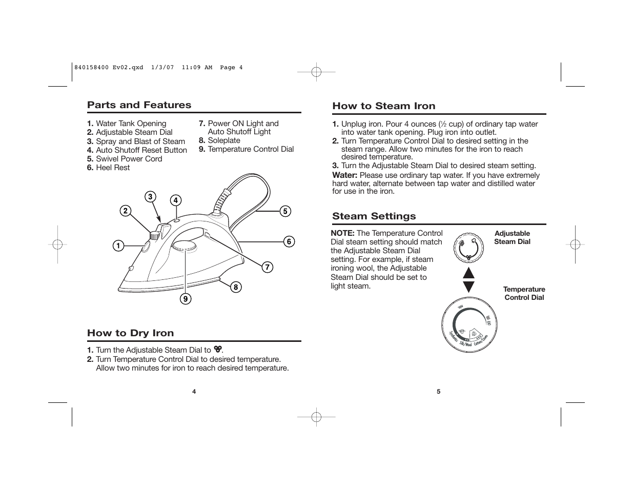 Proctor-Silex 17515 User Manual | Page 3 / 15