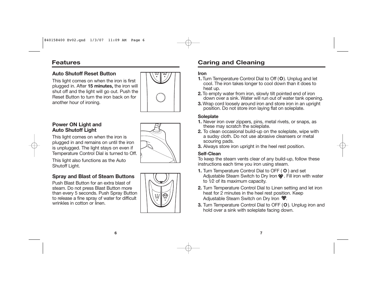 Proctor-Silex 17515 User Manual | Page 4 / 15