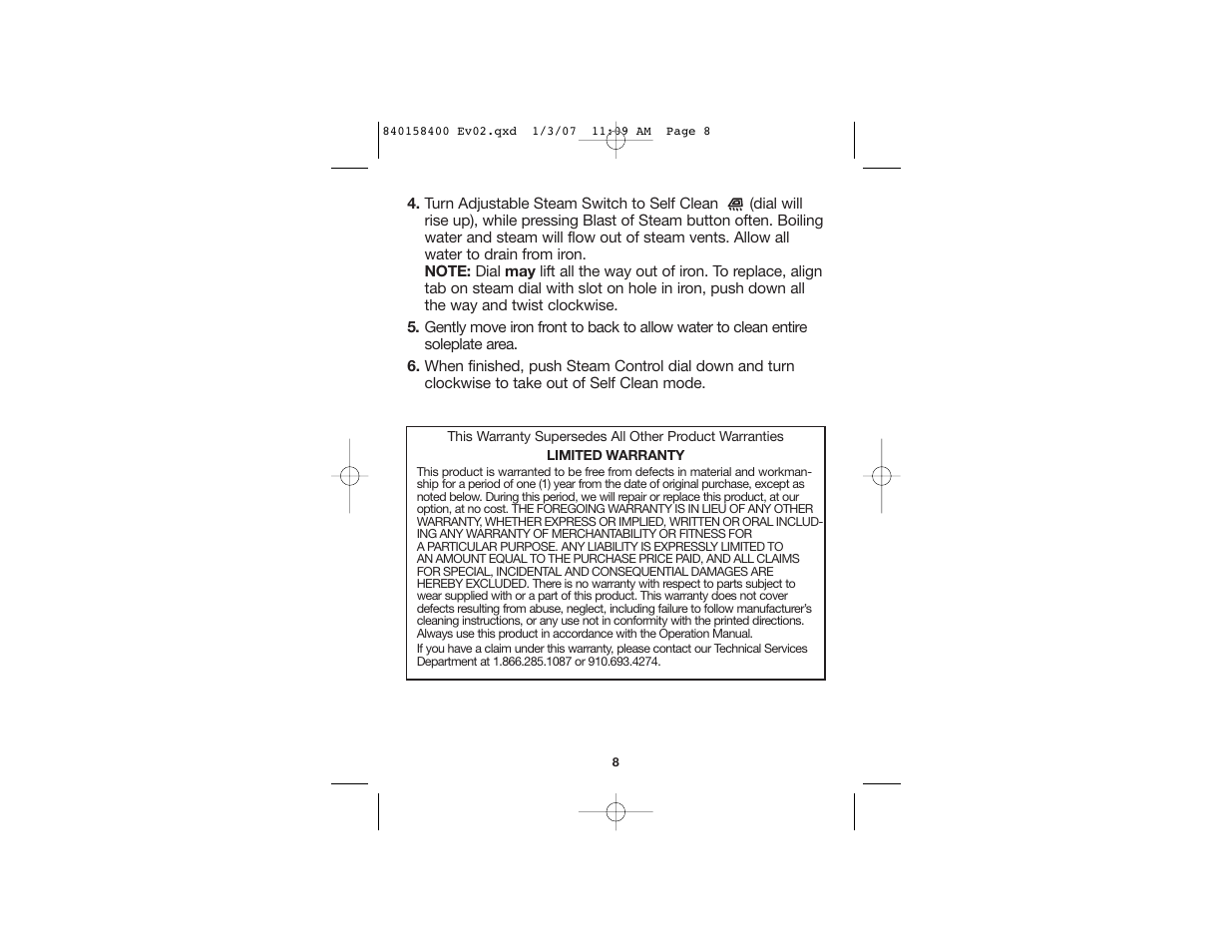 Proctor-Silex 17515 User Manual | Page 5 / 15