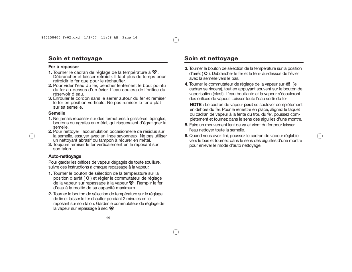 Proctor-Silex 17515 User Manual | Page 9 / 15