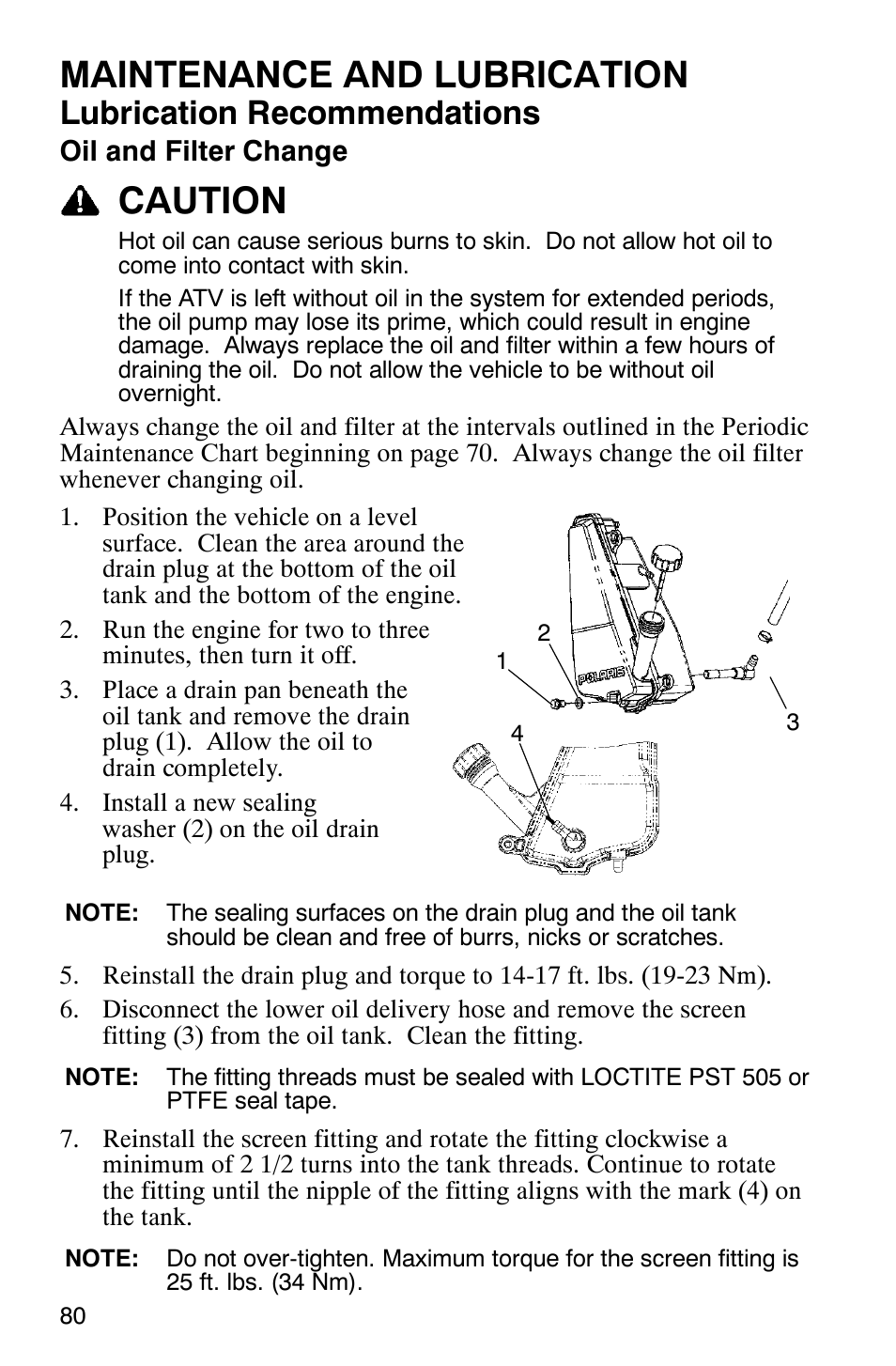 Maintenance and lubrication, Caution, Lubrication recommendations | Polaris 6X6 User Manual | Page 83 / 136