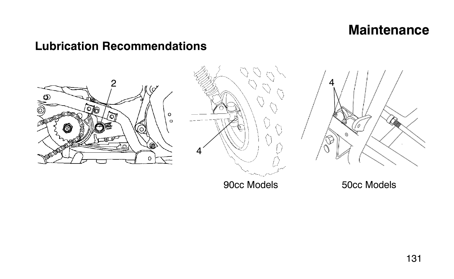 Maintenance | Polaris Sprotsman 90 User Manual | Page 133 / 188