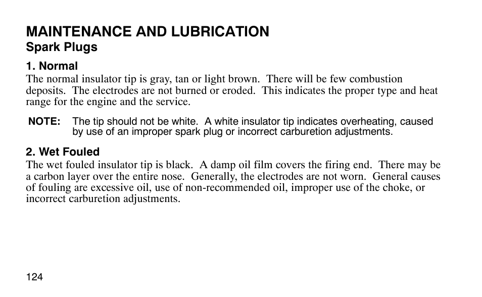 Maintenance and lubrication | Polaris 9919510 User Manual | Page 127 / 187