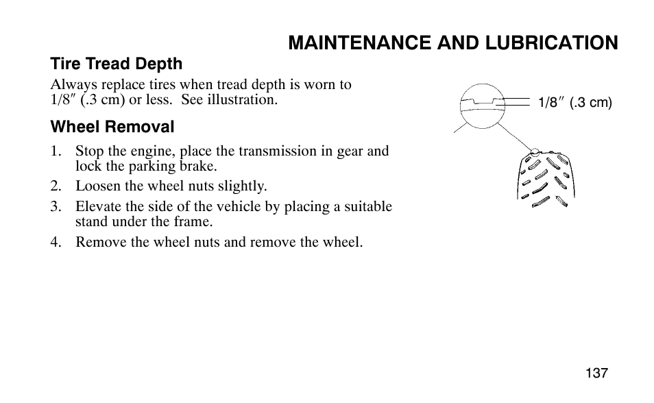 Maintenance and lubrication | Polaris 9919510 User Manual | Page 140 / 187