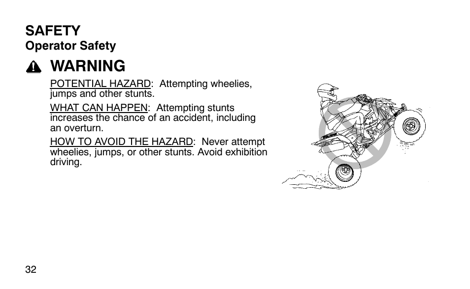 Warning, Safety | Polaris 9919510 User Manual | Page 35 / 187