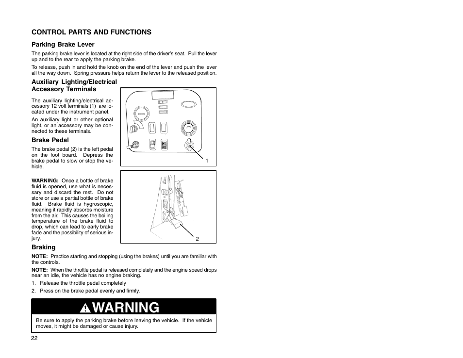 Warning | Polaris 2009 99 Ranger User Manual | Page 31 / 104