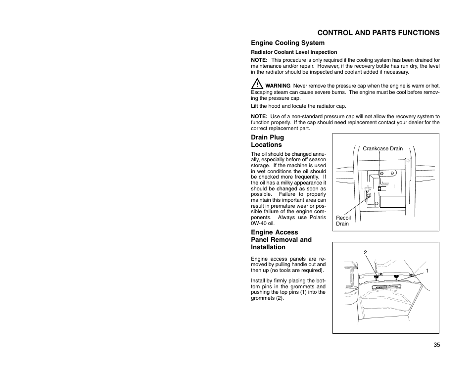Polaris 2009 99 Ranger User Manual | Page 44 / 104