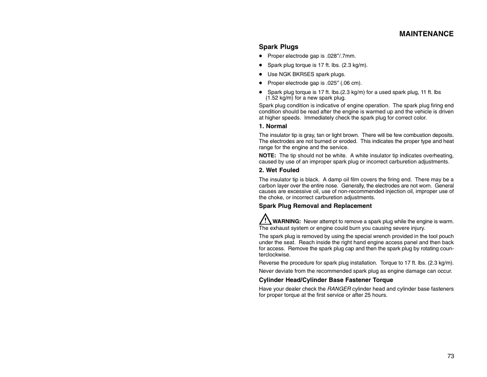 Polaris 2009 99 Ranger User Manual | Page 82 / 104