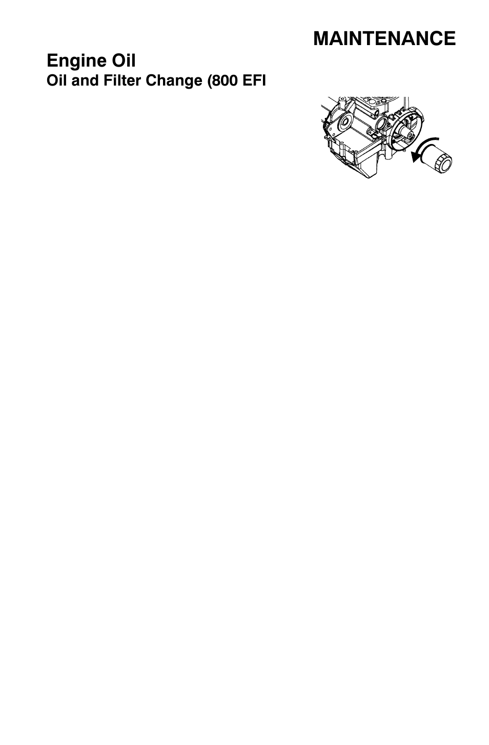 Maintenance, Engine oil | Polaris Sportsman 9920632 User Manual | Page 100 / 161