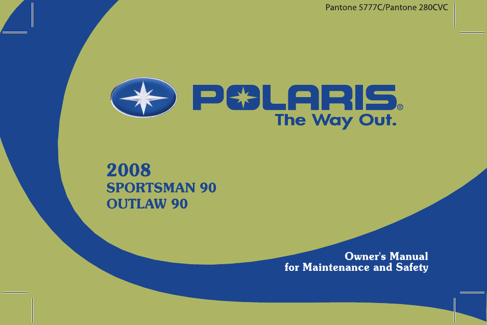 Polaris Sportsman 9921483 User Manual | 207 pages