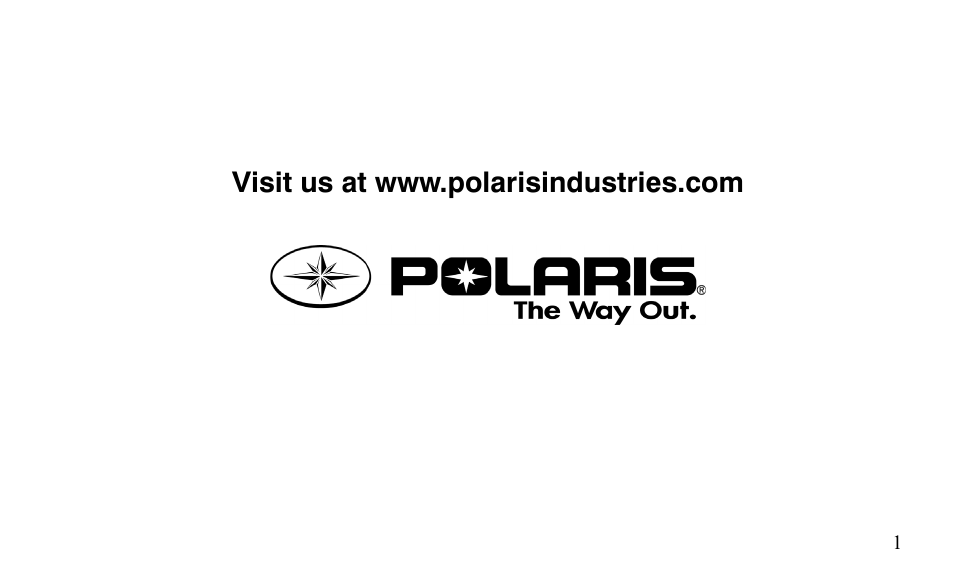 Polaris Sportsman 9921483 User Manual | Page 4 / 207