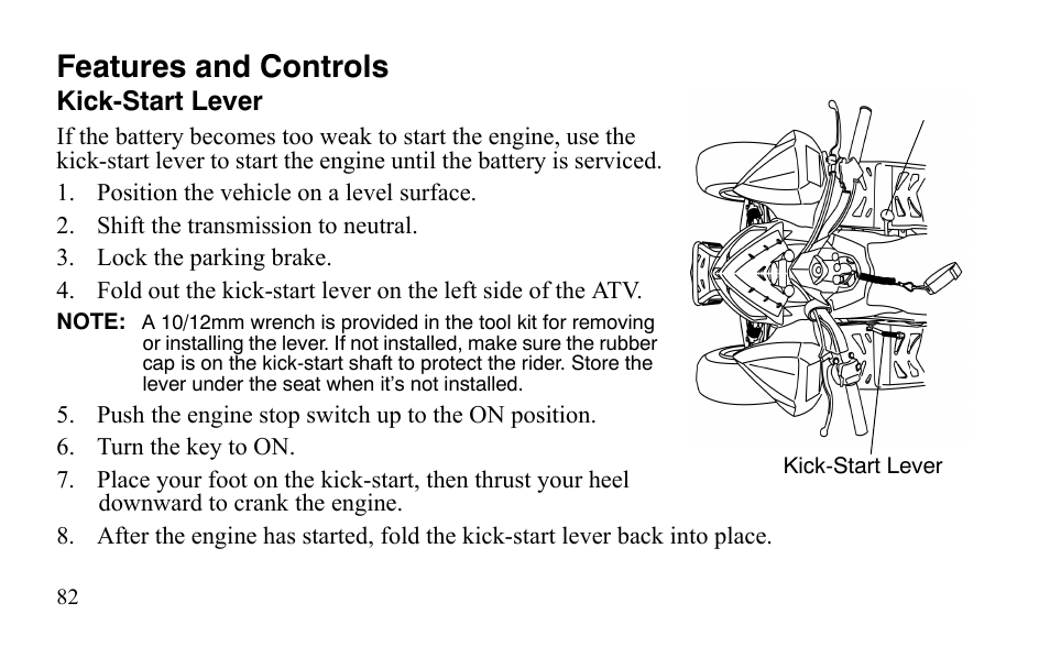 Features and controls | Polaris Sportsman 9921483 User Manual | Page 85 / 207