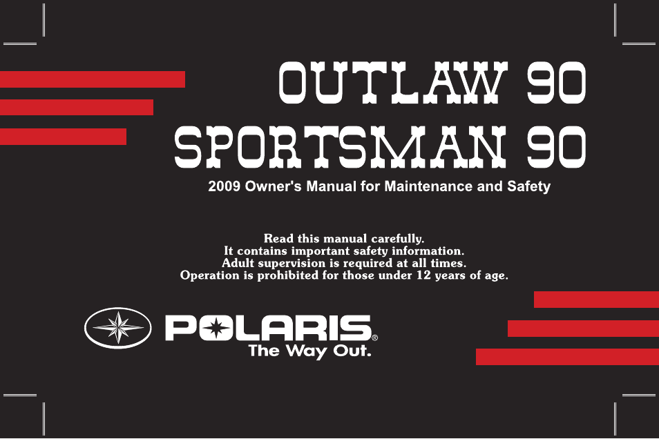Polaris Sportsman 9921796 User Manual | 192 pages