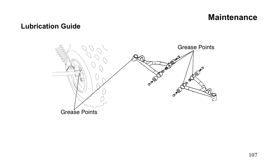 Maintenance | Polaris Sportsman 9921796 User Manual | Page 110 / 192