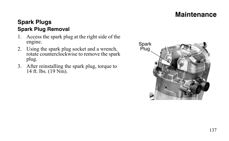 Maintenance | Polaris Outlaw 450 S User Manual | Page 140 / 218