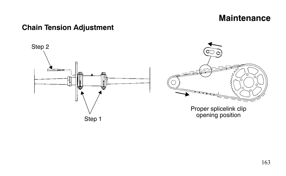 Maintenance | Polaris Outlaw 450 S User Manual | Page 166 / 218