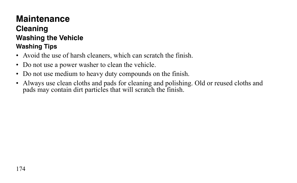 Maintenance | Polaris Outlaw 450 S User Manual | Page 177 / 218