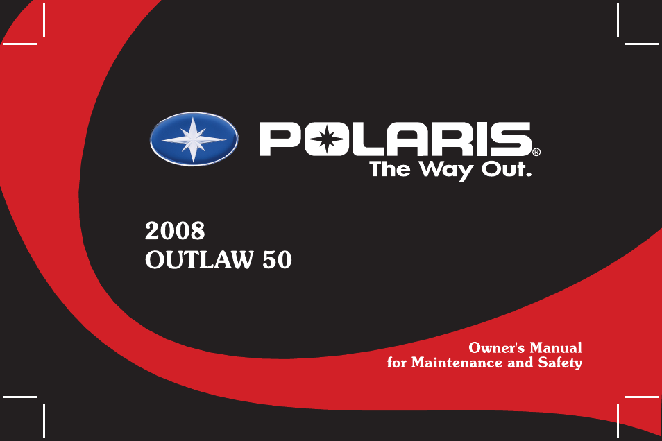 Polaris Outlaw 9921488 User Manual | 199 pages