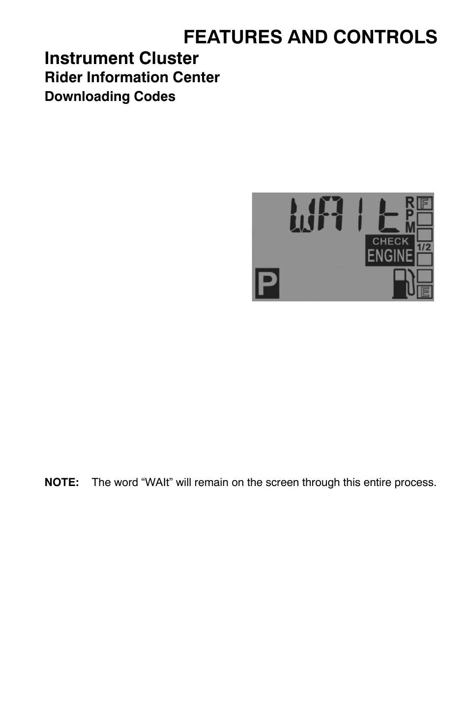 Features and controls, Instrument cluster | Polaris Sportsman 9921477 User Manual | Page 53 / 143