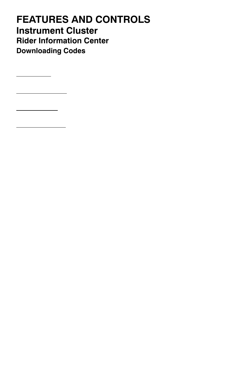 Features and controls, Instrument cluster | Polaris Sportsman 9921477 User Manual | Page 54 / 143