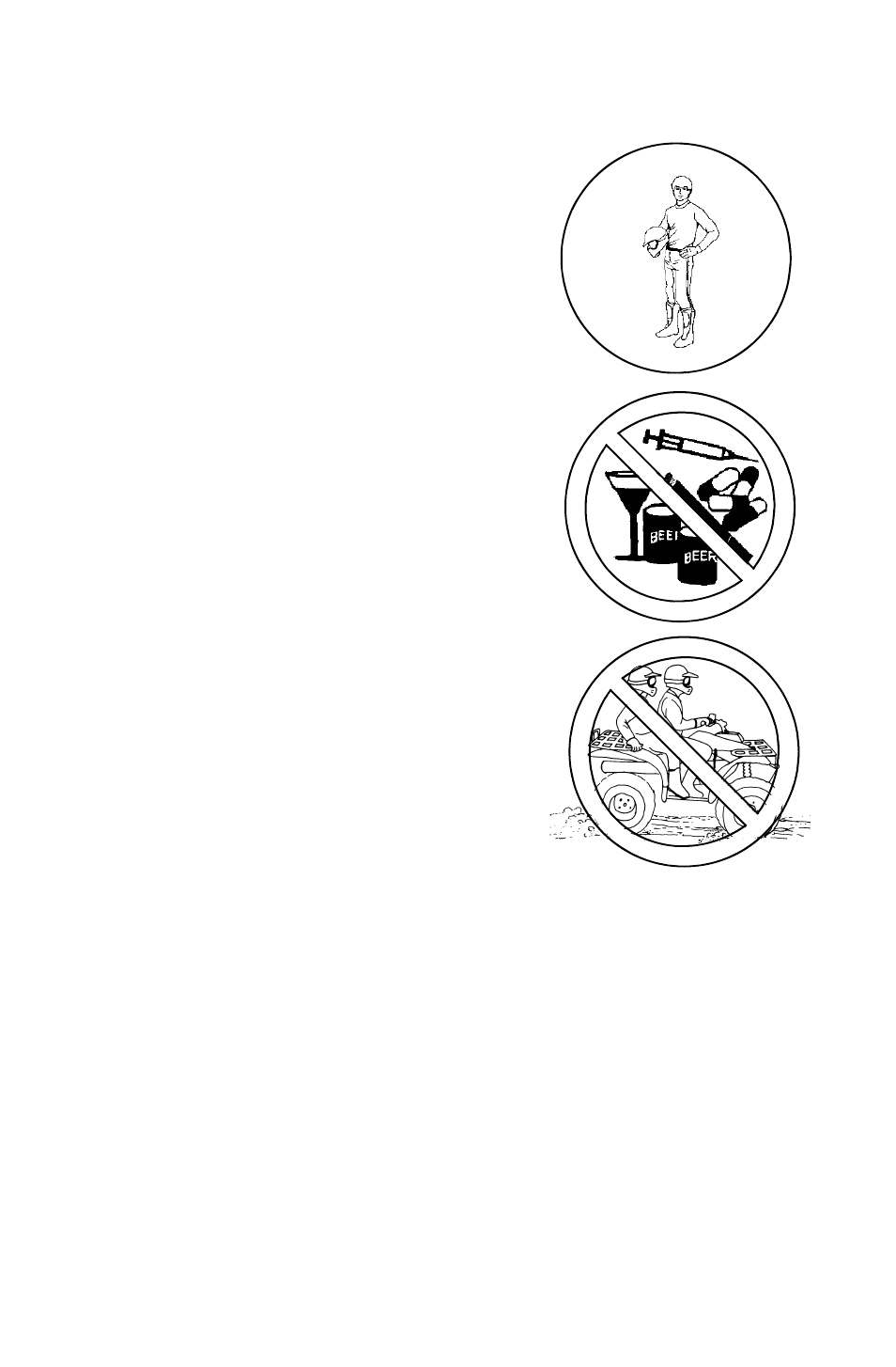 Safety, Safety warnings | Polaris Trail Boss 9921784 User Manual | Page 15 / 120
