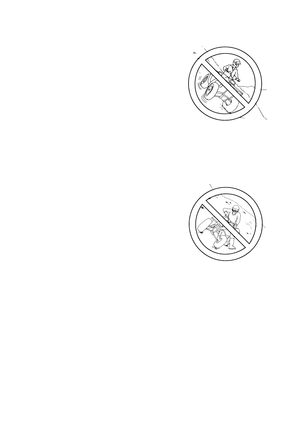 Safety, Safety warnings, Descending hills improperly | Crossing hillsides | Polaris Trail Boss 9921784 User Manual | Page 18 / 120