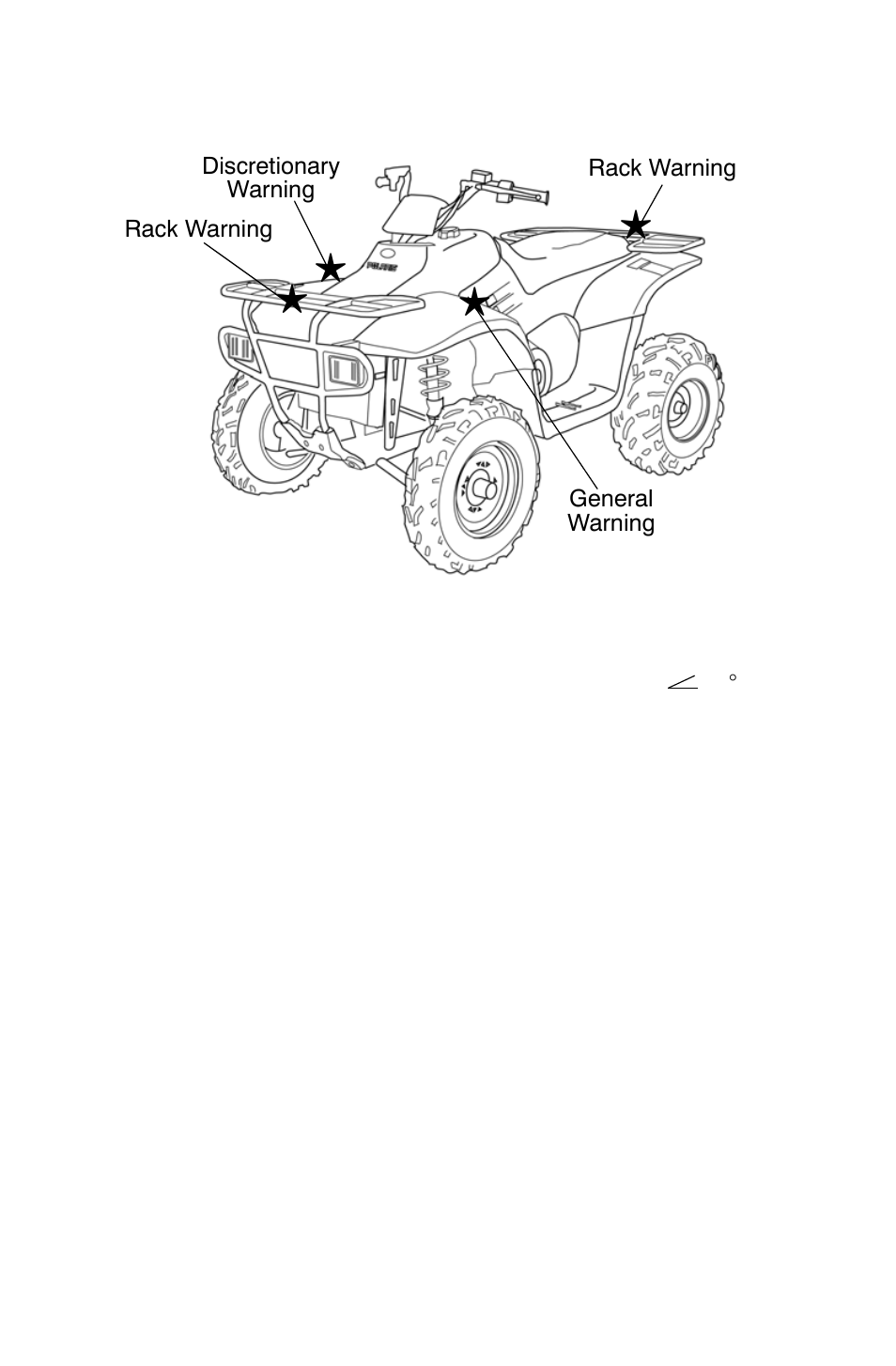 Safety, Safety labels and locations | Polaris Trail Boss 9921784 User Manual | Page 26 / 120