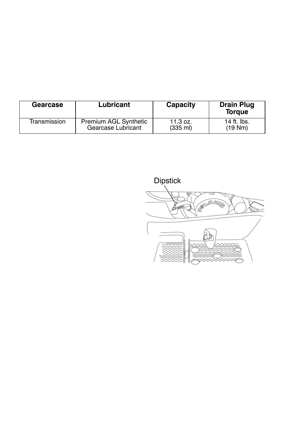 Maintenance, Transmission oil, Transmission oil recommendations oil check | Polaris Trail Boss 9921784 User Manual | Page 67 / 120