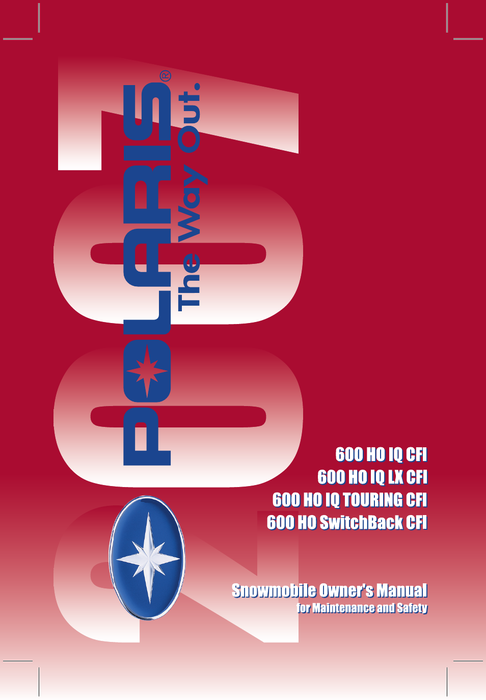 Polaris 600 HO IQ Touring CFI User Manual | 155 pages